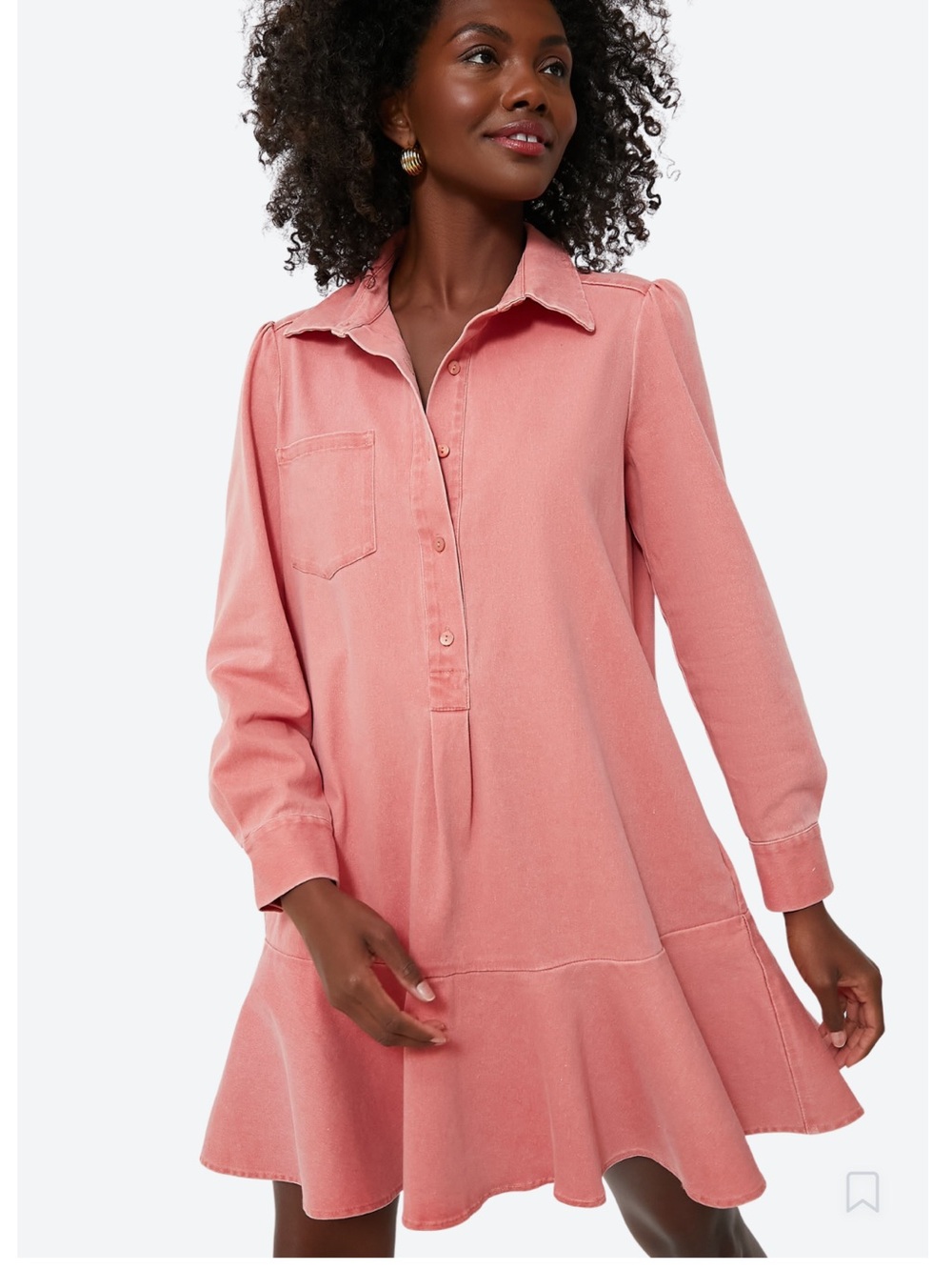 Tuckernuck X Murray's Toggery Shop Nantucket Red Callahan Shirt Dress